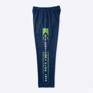 fx esports sleeveless royal blue neon yellow custom cricket kit trouser
